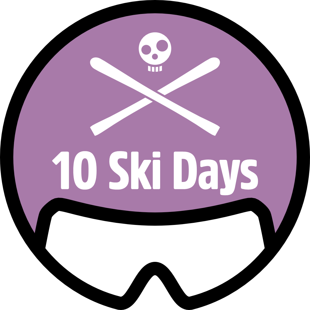 10 Skidays pin