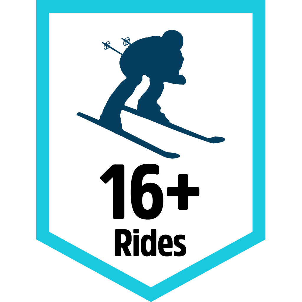 16 Downhill Ride pin