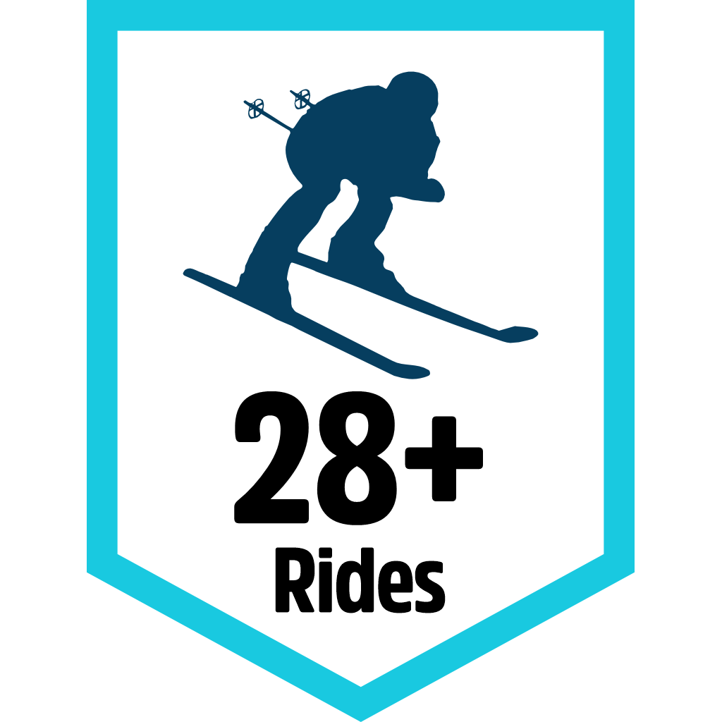 28 Downhill Ride pin