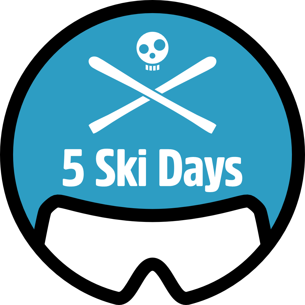 5 Skidays pin