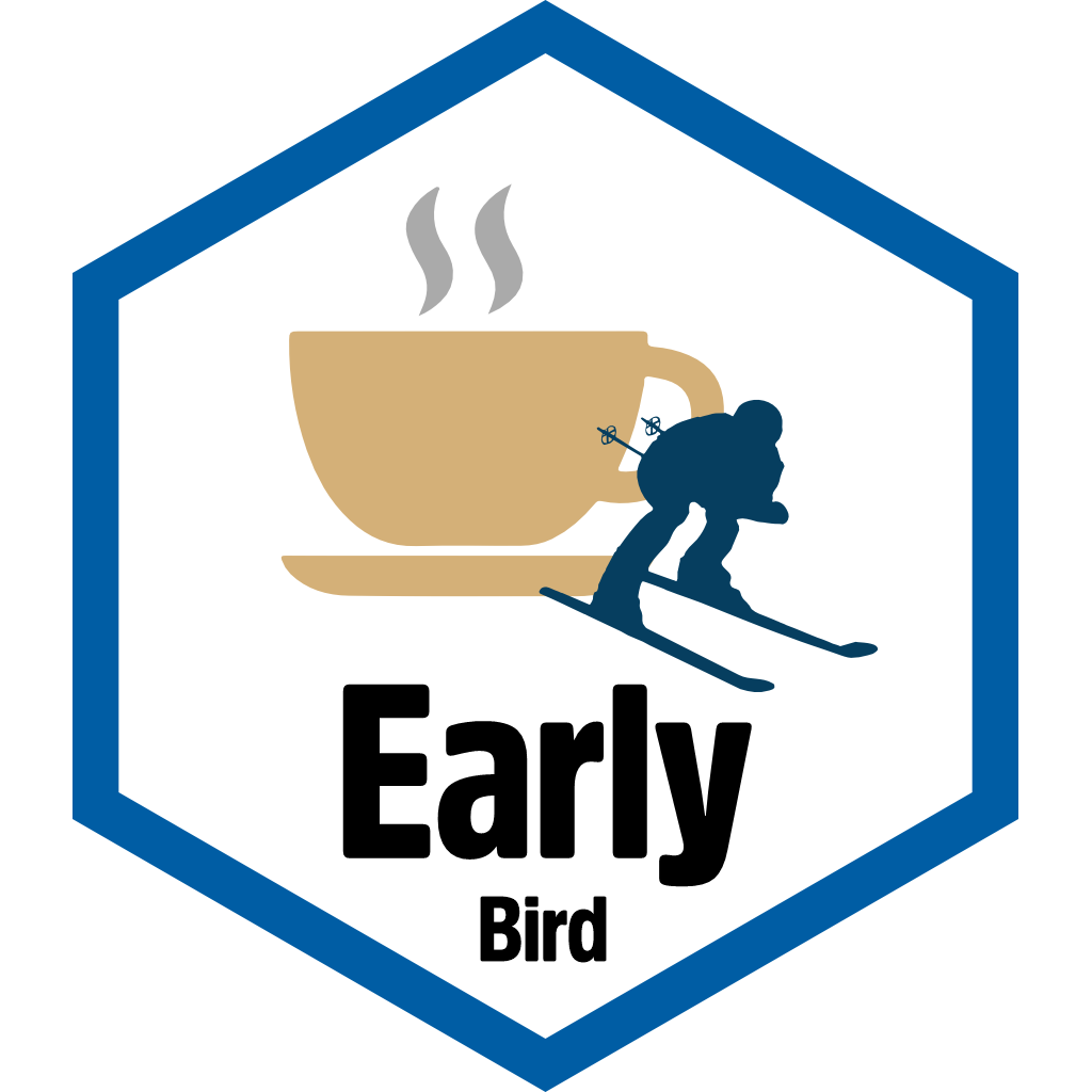 Early Bird pin